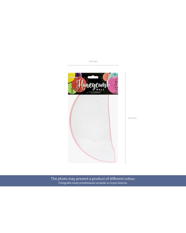 Honeycomb Ball, white, 30cm