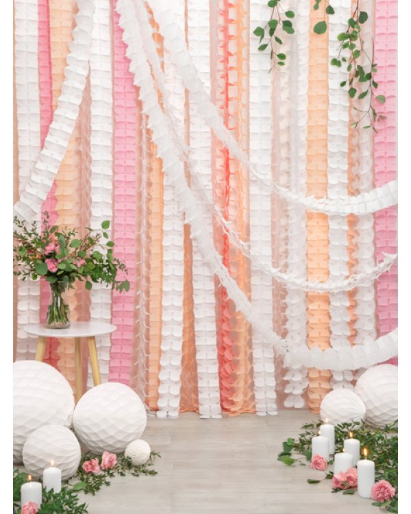 Honeycomb Ball, white, 40cm