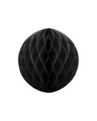 Honeycomb Ball, black, 40cm