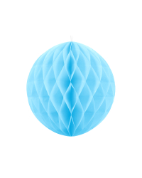 Honeycomb Ball, sky-blue, 40cm