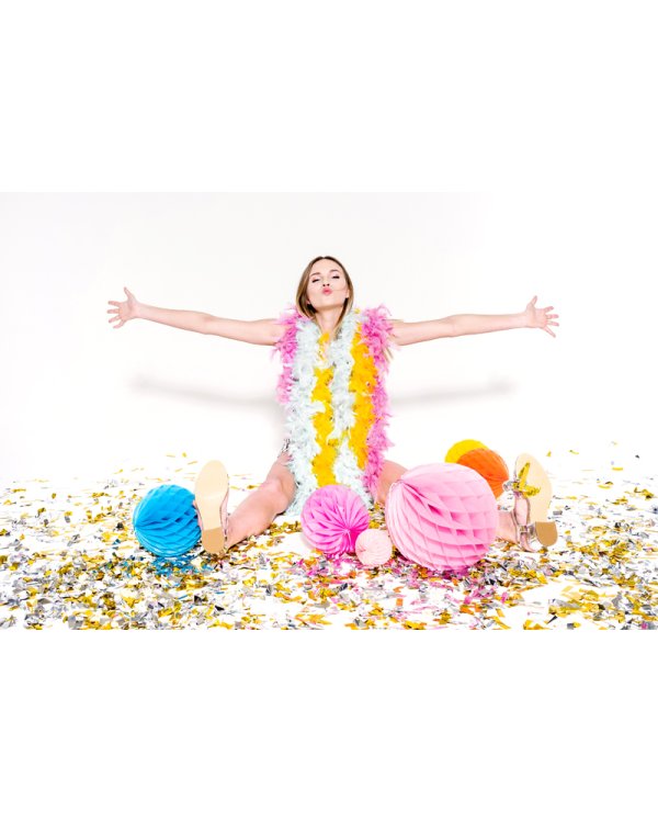 Honeycomb Ball, light pink, 40cm