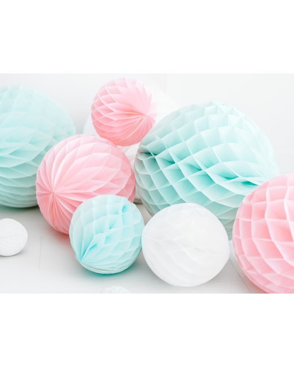 Honeycomb Ball, light mint, 40cm