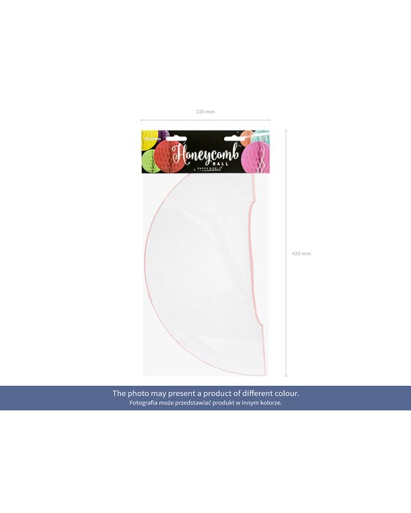 Honeycomb Ball, light grey, 40cm