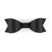 Paper decorations Bows, black (1 pkt / 6 pc.)