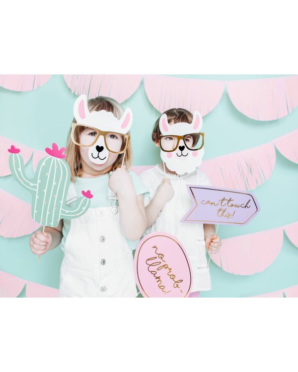 Photo props Llama, mix (1 pkt / 5 pc.)