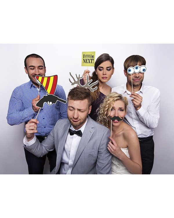 Props Moustache (1 pkt / 6 pc.)