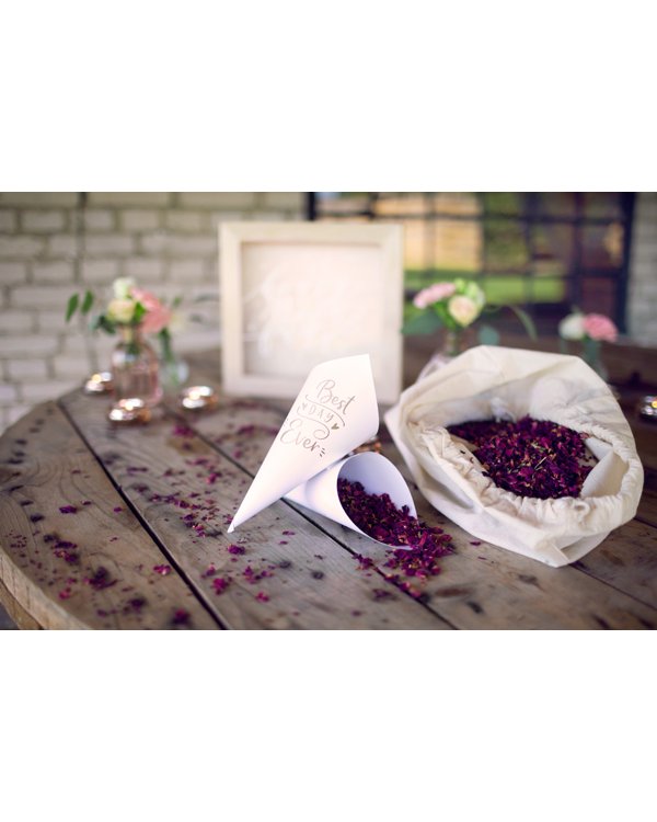 Natural confetti - dried petals, mix, 400g