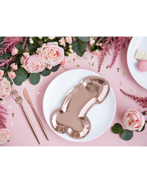 Confetti Penises, gold, 30g