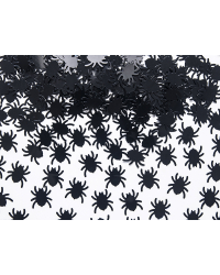 Confetti Spiders, black, 1.2 x 1.2cm, 15g