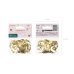 Confetti Horseshoes, gold, approx 15g