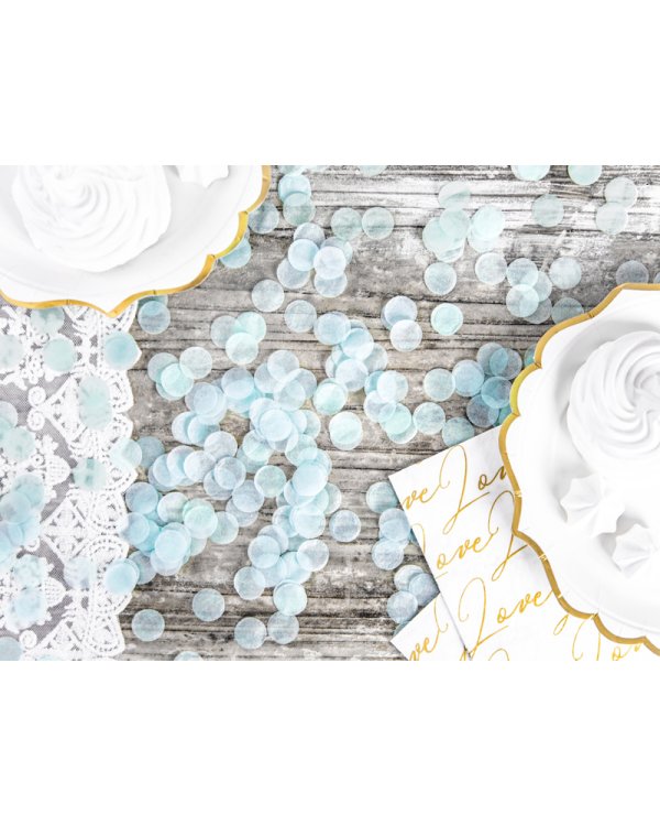 Confetti Circles, light sky-blue, 15g