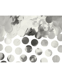 Confetti Circles, silver, 15g