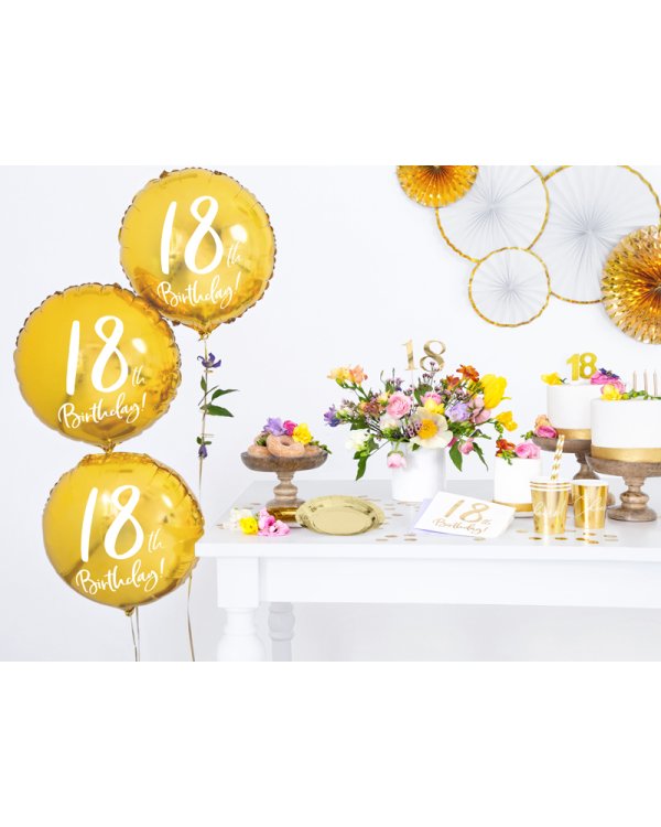 Confetti Circles, gold, 15g