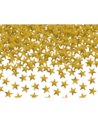 Confetti Stars, gold, 10mm, 30g