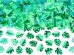 Metallic confetti Leafs, green, 15g