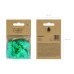 Metallic confetti Leafs, green, 15g