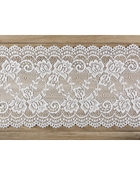 Lace, off-white, 0,15 x 9m (1 pc. / 9 lm)