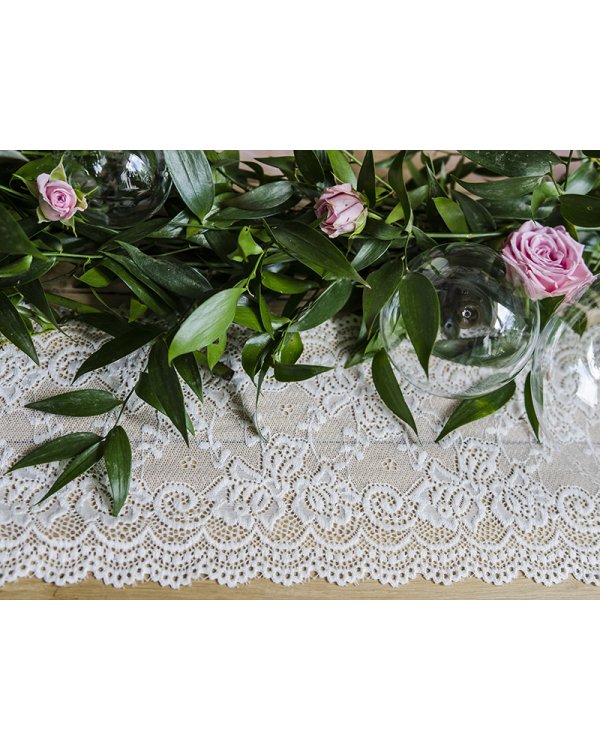 Lace, off-white, 0,15 x 9m (1 pc. / 9 lm)