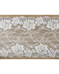 Lace, off-white, 0,18 x 9m (1 pc. / 9 lm)