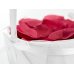 Wedding basket for rose petals or coins, white Wedding basket for rose petals or coins, white