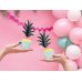 Cupcake toppers Aloha - Pineapple (1 pkt / 6 pc.)