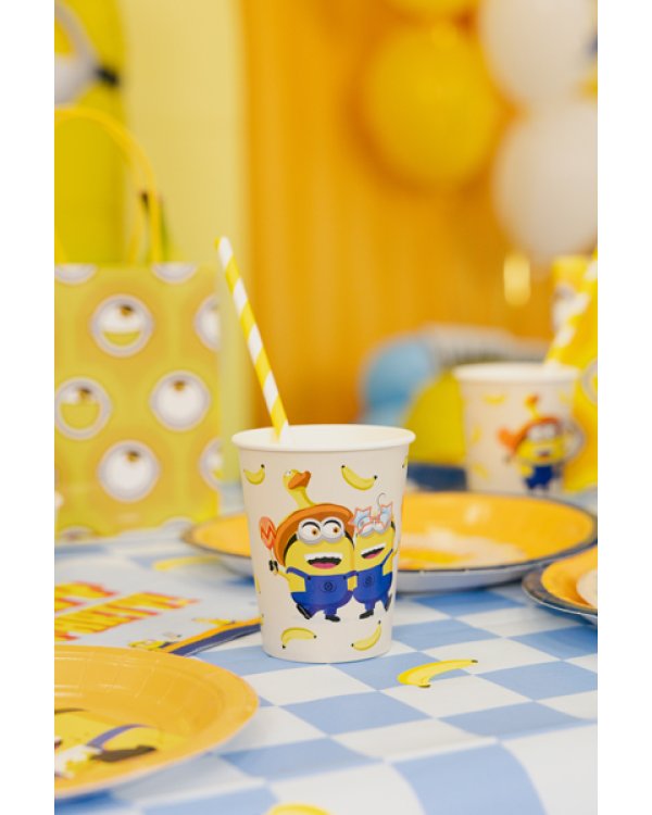 Cups Minions, 250 ml, mix (1 pkt / 6 pc.)