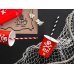 Cups Pirates Party, red, 220ml (1 pkt / 6 pc.)