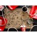 Cups Pirates Party, red, 220ml (1 pkt / 6 pc.)