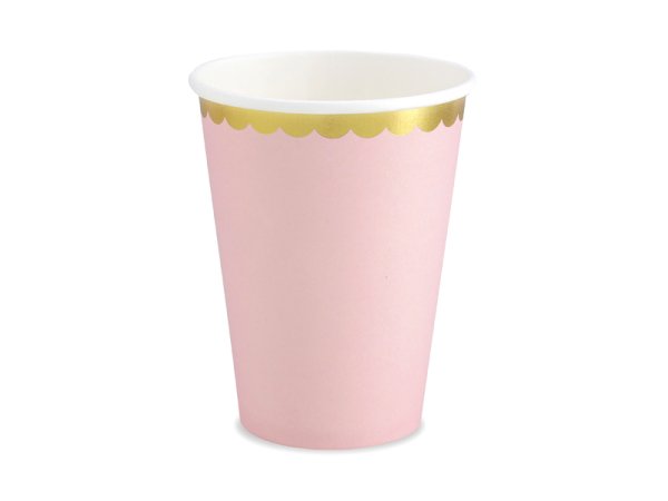 Cups, light pink, 220ml (1 pkt / 6 pc.) Cups, light pink, 220ml (1 pkt / 6 pc.)
