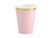 Cups, light pink, 220ml (1 pkt / 6 pc.)