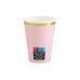 Cups, light pink, 220ml (1 pkt / 6 pc.) Cups, light pink, 220ml (1 pkt / 6 pc.)