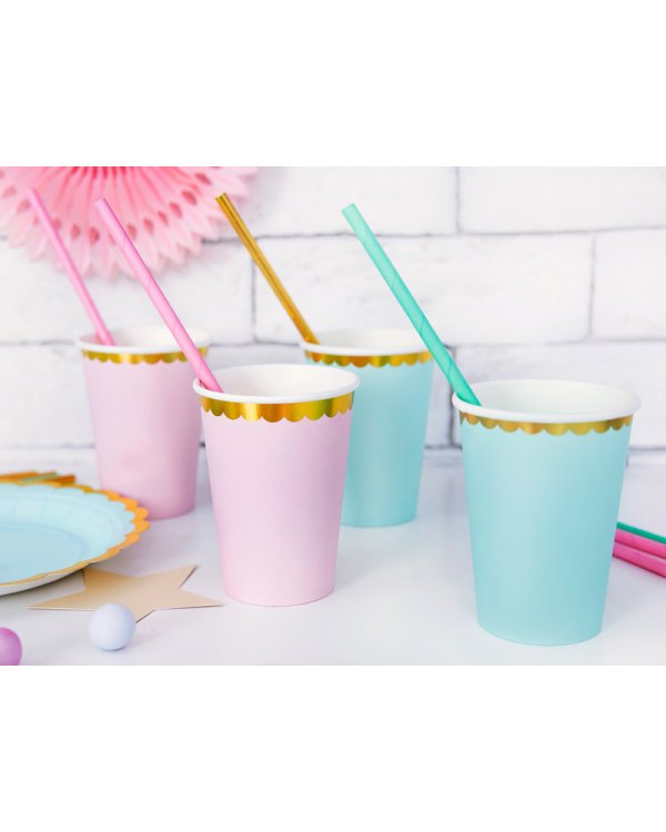 Cups, light pink, 220ml (1 pkt / 6 pc.)