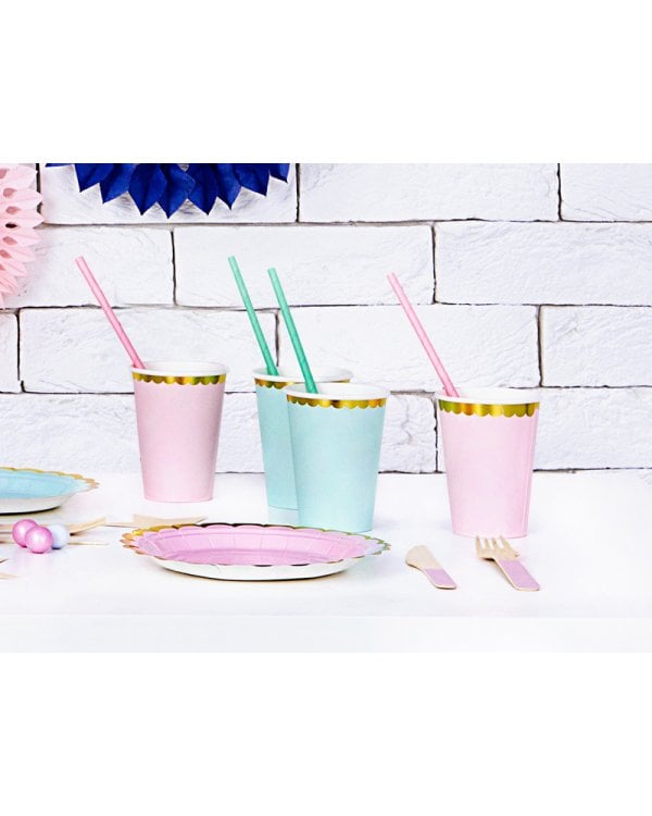 Cups, mint, 220ml (1 pkt / 6 pc.)