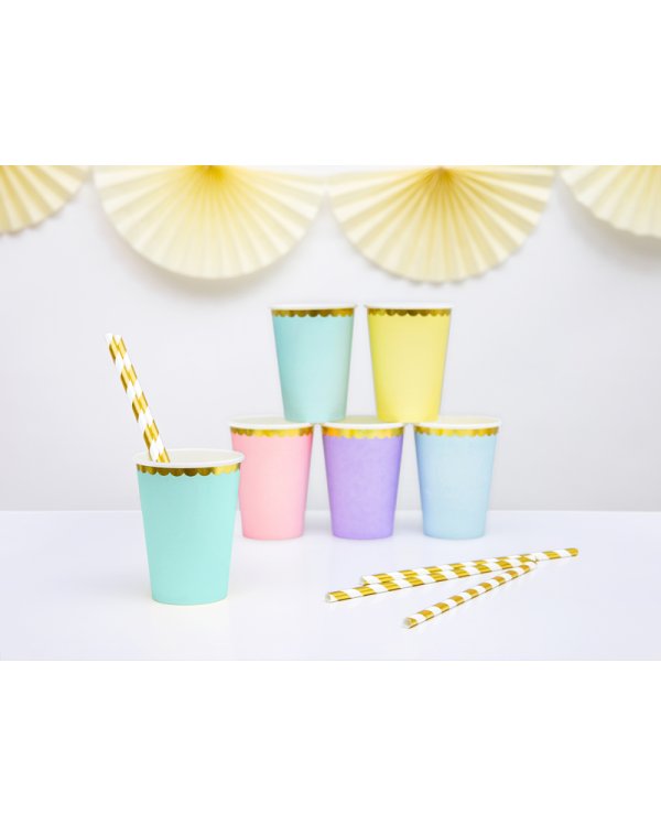 Cups, mint, 220ml (1 pkt / 6 pc.)