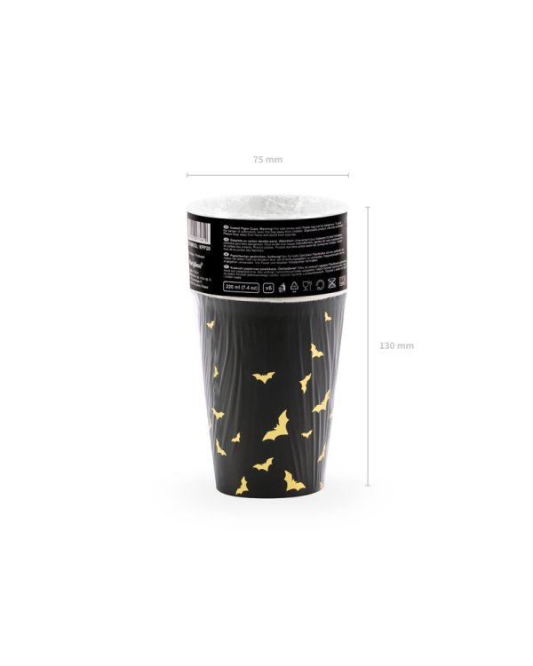 Cups Trick or Treat, 220 ml (1 pkt / 6 pc.)