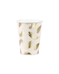 Paper cups Lovely Swan, 220ml (1 pkt / 6 pc.)