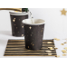 Cups, black, 260 ml (1 pkt / 6 pc.)