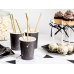 Cups, black, 260 ml (1 pkt / 6 pc.)