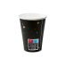 Cups, black, 260 ml (1 pkt / 6 pc.)