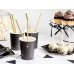 Cups, black, 260 ml (1 pkt / 6 pc.)