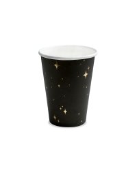 Cups, black, 260 ml (1 pkt / 6 pc.)