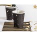 Cups, black, 260 ml (1 pkt / 6 pc.)