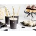 Cups, black, 260 ml (1 pkt / 6 pc.)