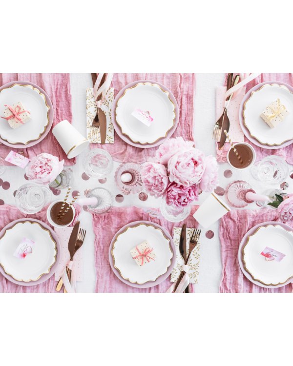 Cups, white, 260 ml (1 pkt / 6 pc.)