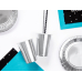 Cups, silver, 220ml (1 pkt / 6 pc.)