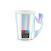 Paper cups Mermaid, iridescent, 220ml (1 pkt / 6 pc.)