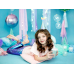 Paper cups Mermaid, iridescent, 220ml (1 pkt / 6 pc.)