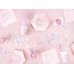 Cups Happy B'day!, light powder pink, 220ml (1 pkt / 6 pc.)