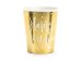 Cups Happy New Year, gold, 220ml (1 pkt / 6 pc.)