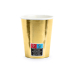 Cups Happy New Year, gold, 220ml (1 pkt / 6 pc.)